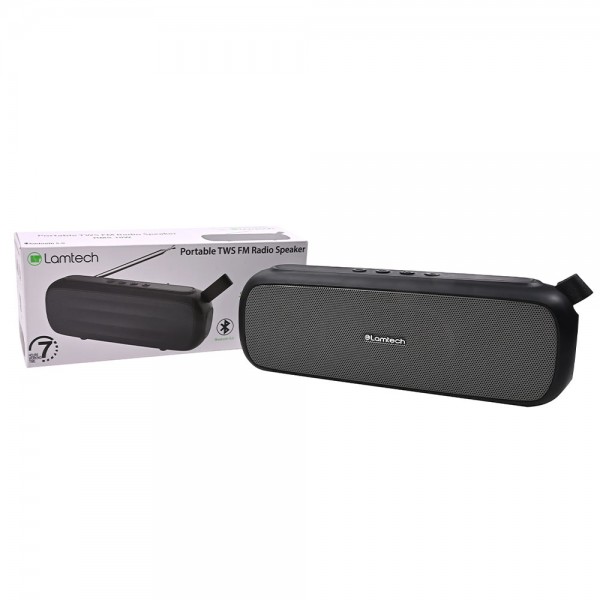 LAMTECH PORTABLE TWS FM RADIO SPEAKER