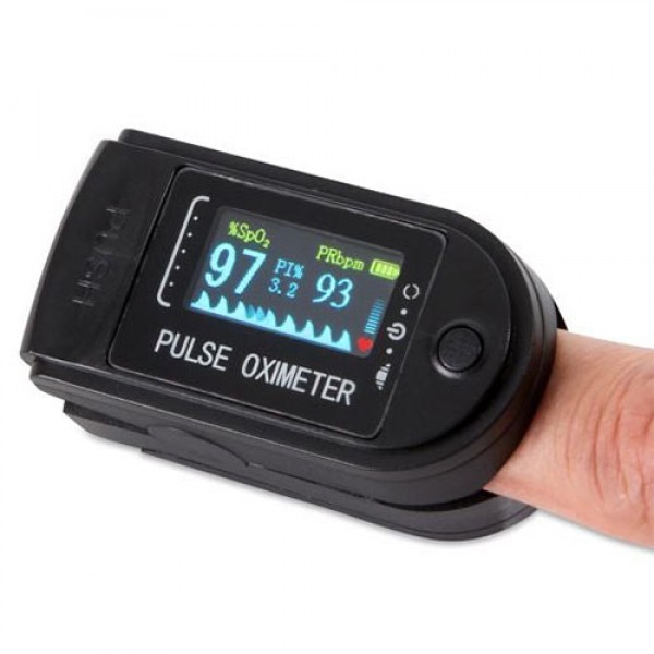 LAMTECH BLUETOOTH PULSE OXIMETER BLACK