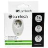 LAMTECH SURGE PROTECTOR 16A 250V 3680W WHITE