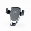 LAMTECH CAR PHONE HOLDER WITH QI WIRELESS CHARGER 10W