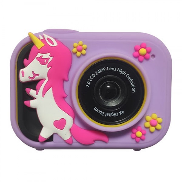 LAMTECH KID CAMERA WITH SILICON CASE UNICORN POLLY