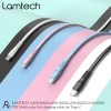 LAMTECH TYPE-C 3.0A FLAT CHARGING CABLE 1M WHITE