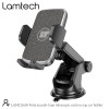 LAMTECH TELESCOPIC SUCTION CUP CAR PHONE HOLDER BLACK