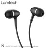 LAMTECH FASHIONABLE 3,5MM EARPHONES WITH MIC BLACK