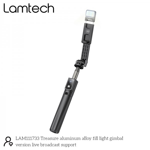 LAMTECH 2IN1 BLUETOOTH GIMBAL FOR ACTION CAMS AND SMARTPHONES