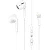 LAMTECH LIGHTNING WIRED EARPHONES WITH MICROPHONE WHITE