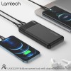 LAMTECH POWER BANK 10000MAH BLACK