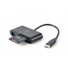 LAMTECH TYPE-C CARD READER BLACK