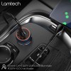 LAMTECH METAL CAR CHARGER QC3.0 & PD20W METAL GRAY