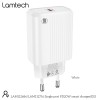 LAMTECH FAST CHARGER TYPE-C PD20W WHITE