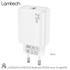 LAMTECH FAST CHARGER TYPE-C PD25W WHITE