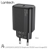 LAMTECH FAST CHARGER TYPE-C PD25W BLACK