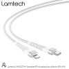 LAMTECH HQ UNBREAKABLE CABLE TYPE-C TO LIGHTNING WHITE 1M