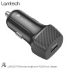 LAMTECH PREMIUM FAST IN-CAR CHARGER TYPE-C PD20W BLACK