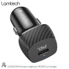 LAMTECH PREMIUM FAST IN-CAR CHARGER TYPE-C PD25W BLACK