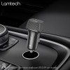 LAMTECH PREMIUM FAST IN-CAR CHARGER TYPE-C PD25W BLACK