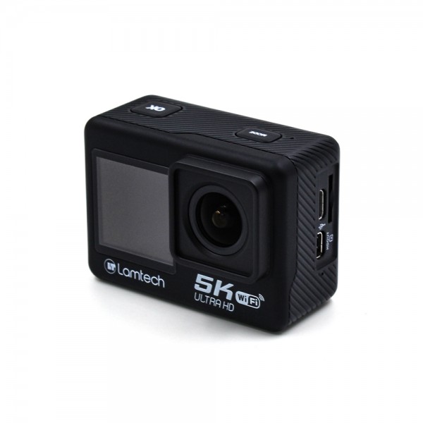 LAMTECH 5K/EIS DUAL SCREEN ACTION CAMERA