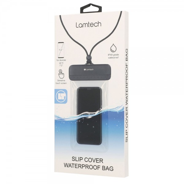 LAMTECH SLIP COVER WATERPROOF BAG BLACK