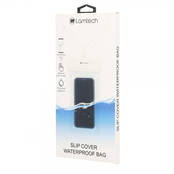 LAMTECH SLIP COVER WATERPROOF BAG WHITE