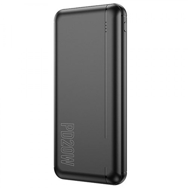 LAMTECH POWERBANK 10000MAH QC3,0+PD20W BLACK