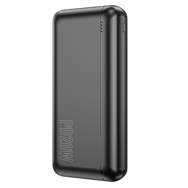 LAMTECH POWERBANK 20000MAH QC3,0+PD20W BLACK