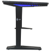 LGP GAMING TABLE WITH RGB LED EFFECTS BLACK