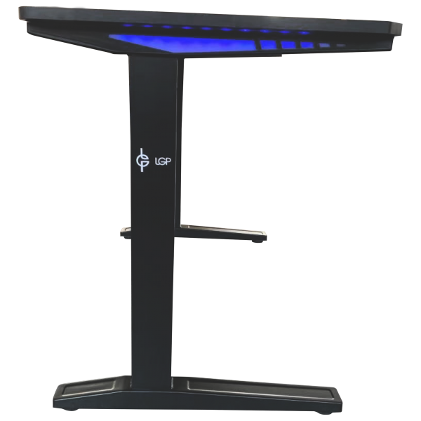 LGP GAMING TABLE WITH RGB LED EFFECTS BLACK