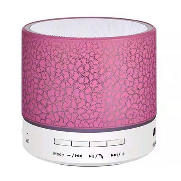 LAMTECH BLUETOOTH SPEAKER LED LIGHT WITH FM PINK