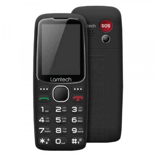 LAMTECH MOBILE PHONE 2.4' GR DUAL SIM TINY L II BLACK