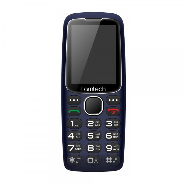 LAMTECH MOBILE PHONE 2.4' GR DUAL SIM TINY L II BLUE