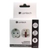 LAMTECH UK 13A TO EU SCHUKO TRAVEL ADAPTER