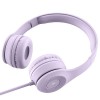 LAMTECH EXTRA BASS STEREO HEADPHONES WITH MIC PURPLE