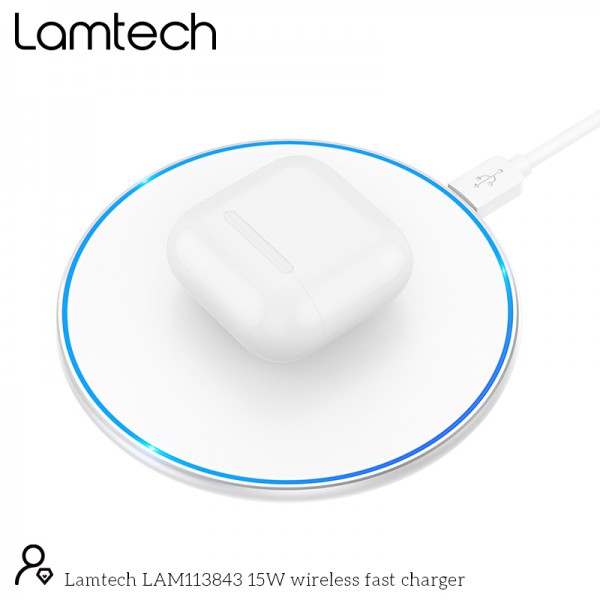 LAMTECH WIRELESS FAST CHARGER 15W