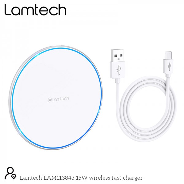 LAMTECH WIRELESS FAST CHARGER 15W