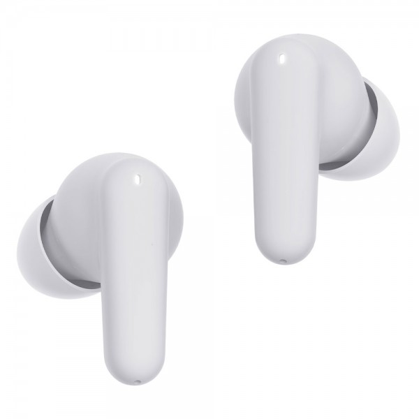 LAMTECH BT5.3 EARBUDS ANC & 4MIC ENC WITH LED CHARGING CASE WHITE