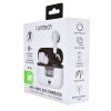 LAMTECH BT5.3 EARBUDS ANC & 4MIC ENC WITH LED CHARGING CASE WHITE