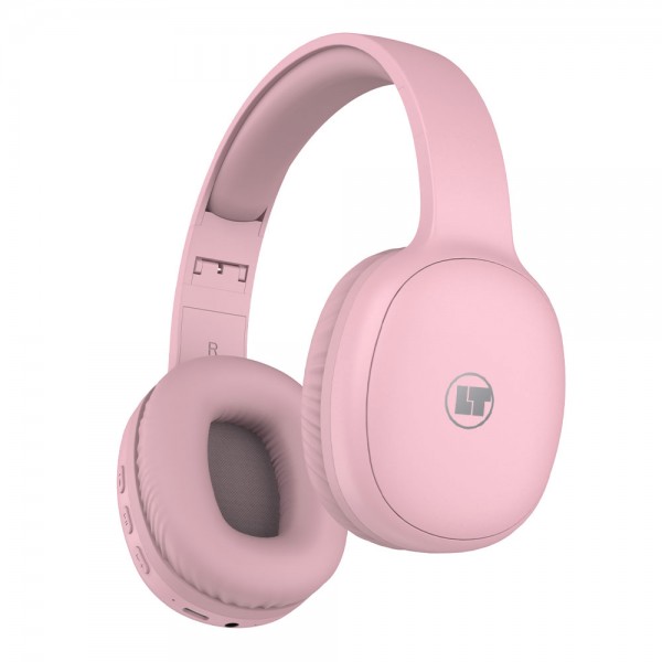 LAMTECH BT5.3 FOLDABLE HIGH FIDELITY HEADPHONES PINK