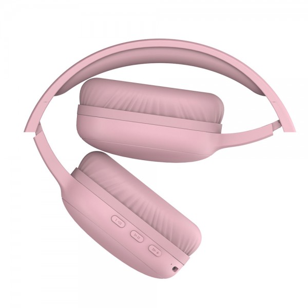 LAMTECH BT5.3 FOLDABLE HIGH FIDELITY HEADPHONES PINK