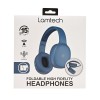 LAMTECH BT5.3 FOLDABLE HIGH FIDELITY HEADPHONES BLUE