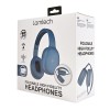 LAMTECH BT5.3 FOLDABLE HIGH FIDELITY HEADPHONES BLUE