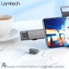 LAMTECH USB/TYPE-C 3.0 HIGH SPEED CARD READER METAL GREY