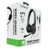 LAMTECH USB STEREO HEADPHONE WITH MIC NOISE CANCELLING BLACK