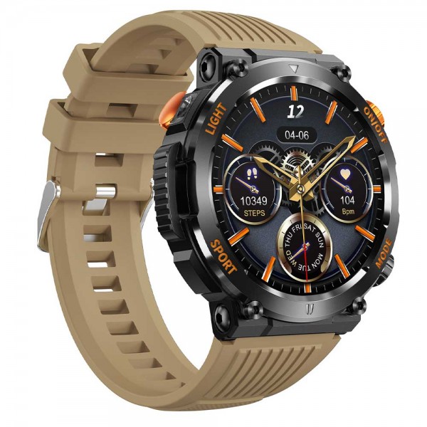 LAMTECH SMARTWATCH BT5.0 WITH SPORT TRACKING & HEALTH SENSOR CAMO