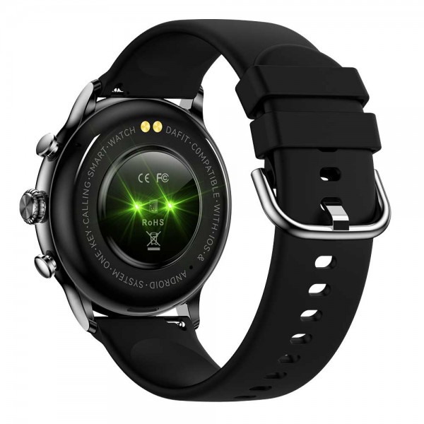 LAMTECH FASHIONABLE & TRENDY SMARTWATCH BT5.2 SUPER AMOLED BLACK