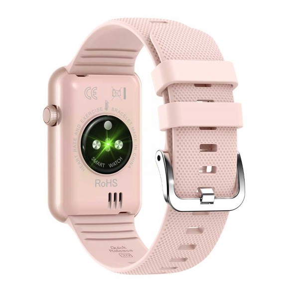 LAMTECH SMART WATCH BT5.1 WITH SPORT TRACKING PINK