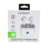 LAMTECH BLUETOOTH 5.0 TWS EARPHONES WITH CHARGING DOCK WHITE