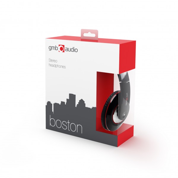 GEMBIRD STEREO HEADPHONES WITH MIC 'BOSTON'