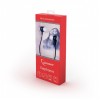 GEMBIRD METAL EARPHONES WITH MICROPHONE BLACK