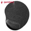 GEMBIRD GEL MOUSE PAD WITH WRIST REST BLACK