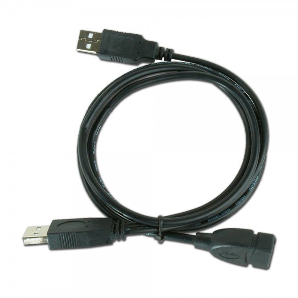 CABLEXPERT DUAL USB 2,0 A-PLUG A-SOCKET EXTENSION CABLE 0.9M